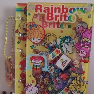 Rainbow Yellow Rainbow Brite Shaker Notebook by Rainbow